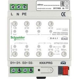KNX DALI átjáró Basic REG-K/2/16/64