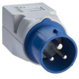 PRATIKA Adapter, 2x2P+F, 16A, IP20, olasz PKZA202