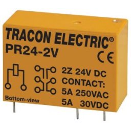 Print relé 24V DC / 2×CO (5A, 230V AC / 30V DC)