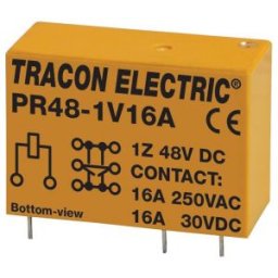 Print relé 48V DC / 1×CO (16A, 230V AC / 30V DC)