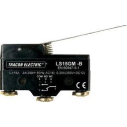 Helyzetkapcsoló, rugószáras 1×CO, 2A/230V AC, 49mm, IP00
