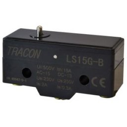 Helyzetkapcsoló, ütközős 1×CO, 2A/230V AC, IP00