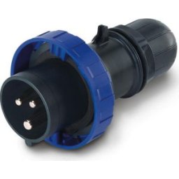 Ipari dugvilla 2P+E 63 A 200-250V 6h IP66/IP67/IP69 OPTIMA 218.6333.KX