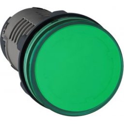 Harmony Easy Series Ø22 LED jelzőlámpa, 24V AC/DC, zöld
