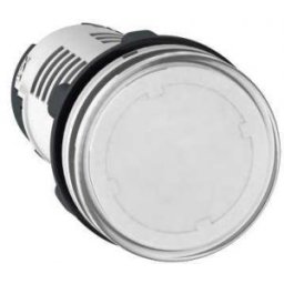 Harmony XB7 monolitikus Ø22 jelzőlámpa, átlátszó, LED, 24VAC/DC