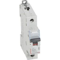 DX3 Kismegszakító 1P B 20A 6kA 407433