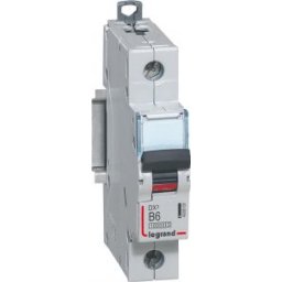 DX3 Kismegszakító 1P B 6A 10kA/16kA 408869