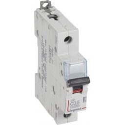 DX3 Kismegszakító 1P C 0.5A 10kA/16kA 409106
