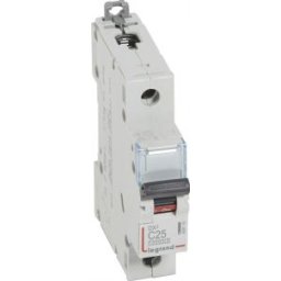 DX3 Kismegszakító 1P C 25A 10kA/16kA 409116