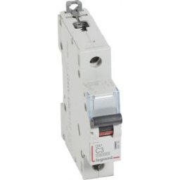 DX3 Kismegszakító 1P C 3A 10kA/16kA 409109