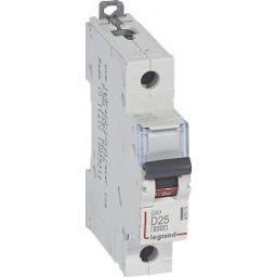 DX3 Kismegszakító 1P D 25A 6kA 407973