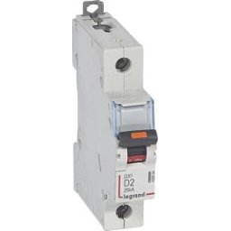 DX3 Kismegszakító 1P D 2A 25kA 409804