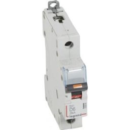 DX3 Kismegszakító 1P D 6A 25kA 409805