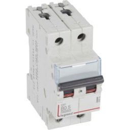 DX3 Kismegszakító 2P B 0.5A 10kA/16kA 408934