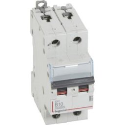 DX3 Kismegszakító 2P B 10A 10kA/16kA 408940
