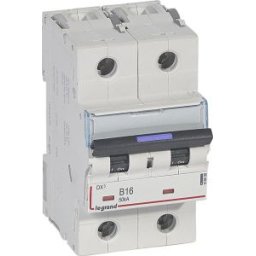 DX3 Kismegszakító 2P B 16A 50kA 410098