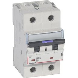 DX3 Kismegszakító 2P B 25A 50kA 410100