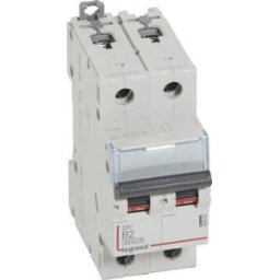 DX3 Kismegszakító 2P B 2A 6kA 407503