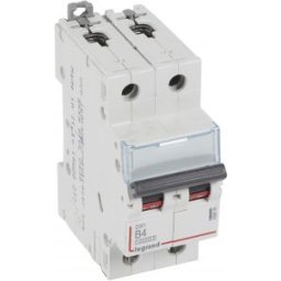 DX3 Kismegszakító 2P B 4A 10kA/16kA 408938