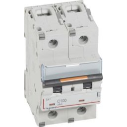 DX3 Kismegszakító 2P C 100A 25kA 409776