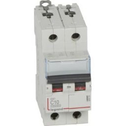 DX3 Kismegszakító 2P C 10A 10kA/16kA 409200