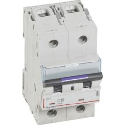 DX3 Kismegszakító 2P C 10A 50kA 410147