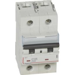 DX3 Kismegszakító 2P C 125A 10kA/16kA 408642