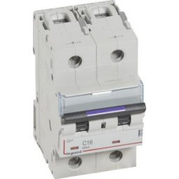 DX3 Kismegszakító 2P C 16A 50kA 410148