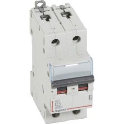 DX3 Kismegszakító 2P D 3A 6kA 408025