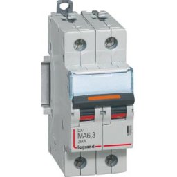 DX3 Kismegszakító 2P mA 6.3A 25kA 409869
