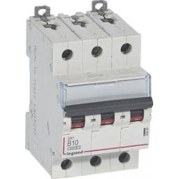 DX3 Kismegszakító 3P B 10A 10kA/16kA 408989
