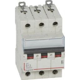 DX3 Kismegszakító 3P B 13A 10kA/16kA 408990