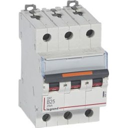 DX3 Kismegszakító 3P B 25A 25kA 409731