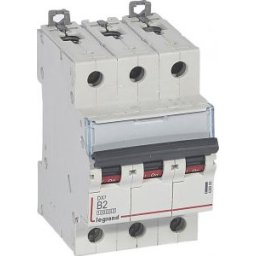 DX3 Kismegszakító 3P B 2A 10kA/16kA 408985