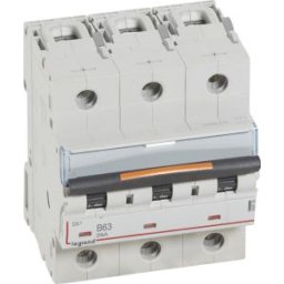 DX3 Kismegszakító 3P B 63A 25kA 409735