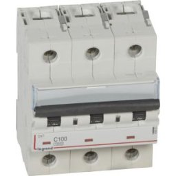 DX3 Kismegszakító 3P C 100A 10kA/16kA 408663