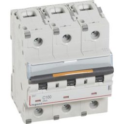 DX3 Kismegszakító 3P C 100A 25kA 409789