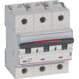 DX3 Kismegszakító 3P C 10A 36kA 410020