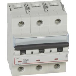 DX3 Kismegszakító 3P C 125A 10kA/16kA 408664
