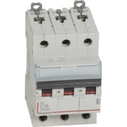 DX3 Kismegszakító 3P C 16A 10kA/16kA 409254