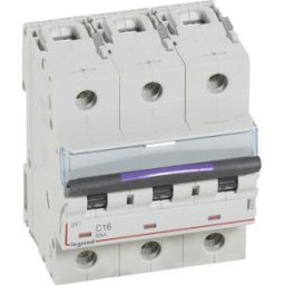 DX3 Kismegszakító 3P C 16A 50kA 410161