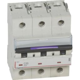 DX3 Kismegszakító 3P C 20A 50kA 410162
