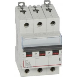 DX3 Kismegszakító 3P C 25A 10kA/16kA 409256