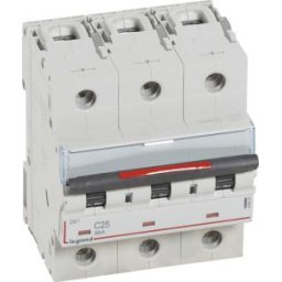 DX3 Kismegszakító 3P C 25A 36kA 410023