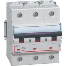 DX3 Kismegszakító 3P C 32A 50kA 410164