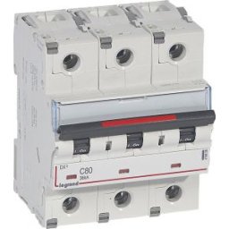 DX3 Kismegszakító 3P C 80A 36kA 410028