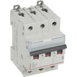 DX3 Kismegszakító 3P D 0.5A 6kA 408080