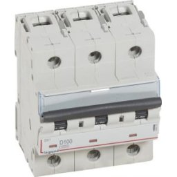 DX3 Kismegszakító 3P D 100A 10kA/16kA 408770