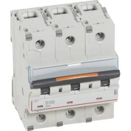 DX3 Kismegszakító 3P D 100A 25kA 409841