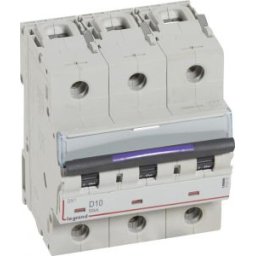 DX3 Kismegszakító 3P D 10A 50kA 410212